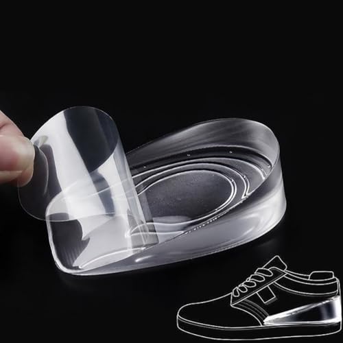 2 Piezas Plantillas de Gel de Silicona para Aumento de Altura 2 cm miniatura 4