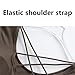 4 Pack Built in Bra Tops for Women Short Sleeve T Shirt, Cross Back Beauty T Shirt Built in Bra (4 pcs Color B,Medium)