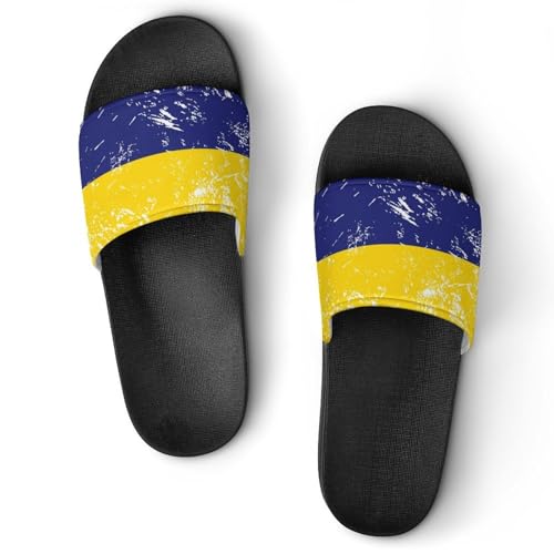 Mauritius Vintage Flag House Slippers for Women Men Personalized Shower Shoes Sandals Slides