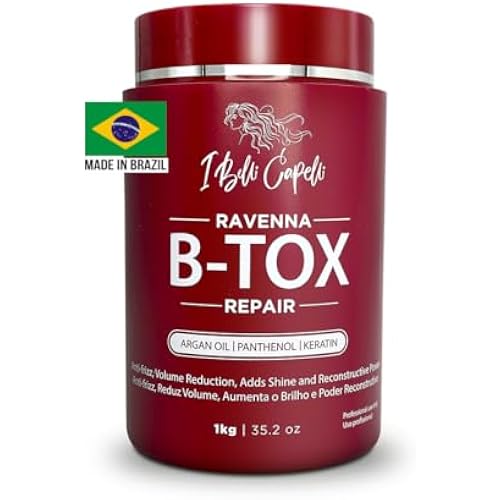 I Belli Capelli Ravenna Hair B-tox Treatment – B-tox Capilar, 1kg Repair