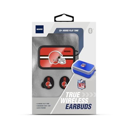 Image of SOAR NFL Wireless Sport Earbuds: Comfortable Fit & Convenient Charging