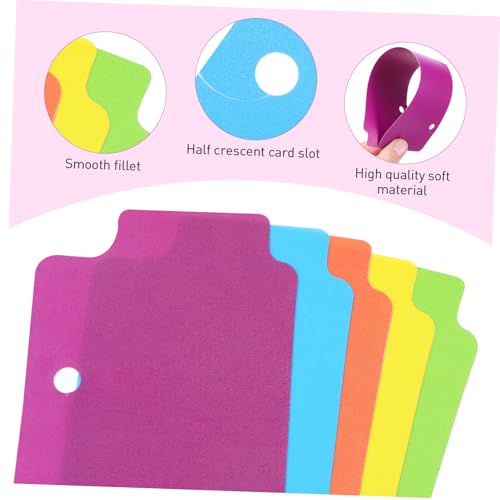 Languette à onglets DOITOOL pour réparer et diviser votre carnet de notes et cahier d'école - 6