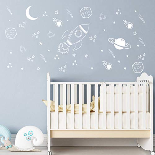 Vinilo Decorativo Espacial para Cuarto de Bebé miniatura 3