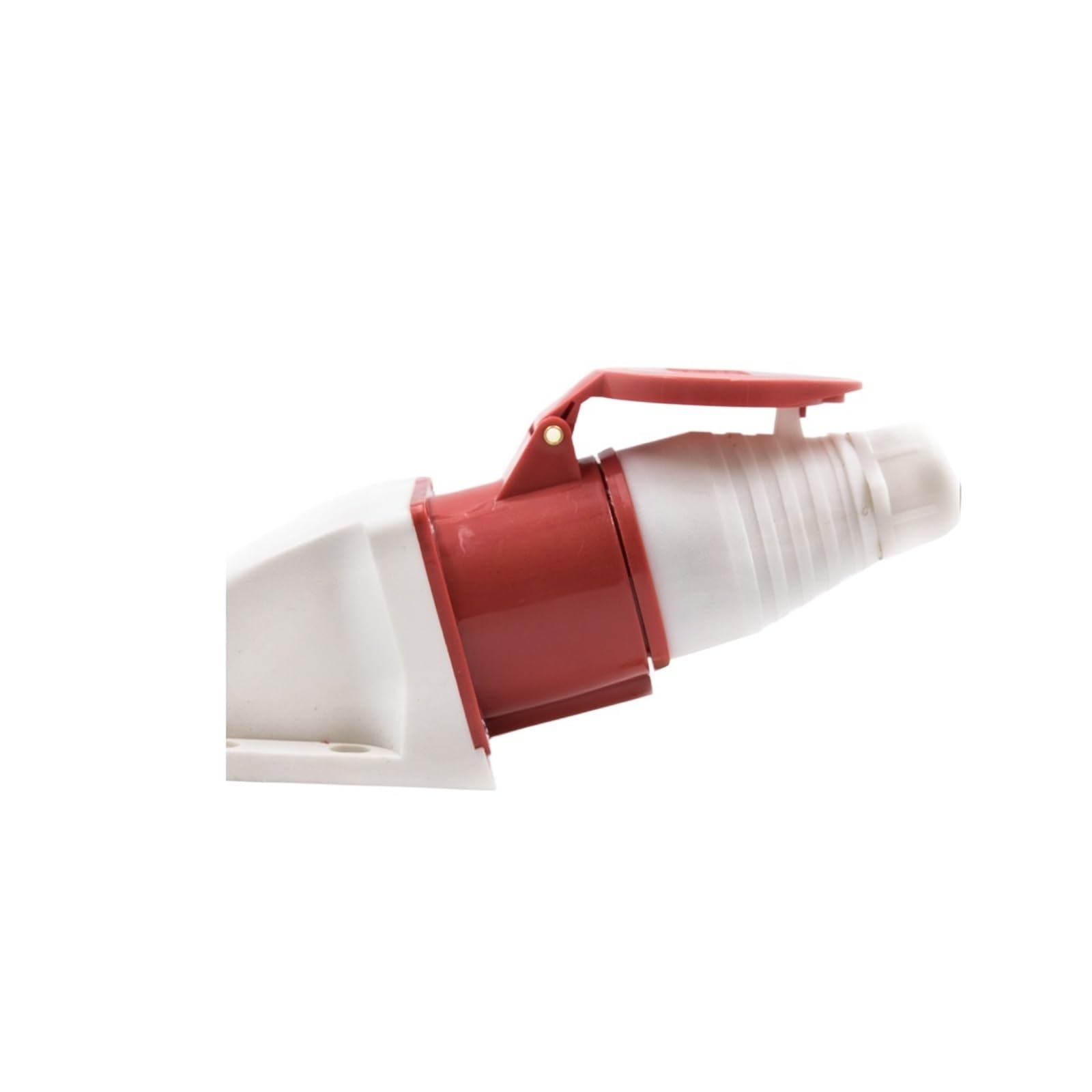 Industrieller wasserdichter und explosionsgeschützter Luftfahrt-Docking-Buchsenstecker, dreiphasiger Strom, 3-adrig, 4-adrig, 5 Löcher, 16 A/32 A(5 pin 16A Plug Surface Mounted)