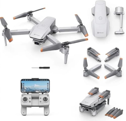 GPS Drone with 4K Camera for Adults, DG600C RC Quadcopter with Au...