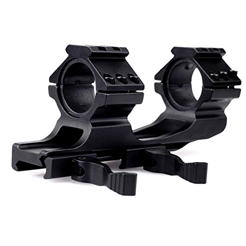 Amazon | 1インチ 25.4mm / 30mmスコープマウントリング一体型20mm