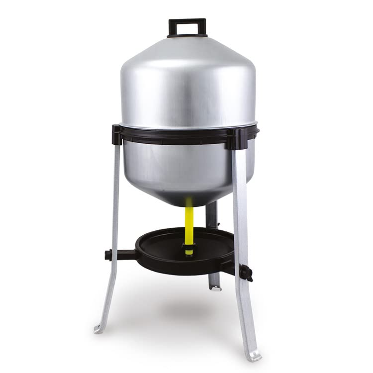 Abreuvoir à trois pieds à siphon en métal galvanisé - à niveau constant type 30 litre - River Systems