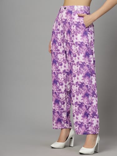 Image of UZARUS Women's Relax Fit Trouser 2 Pockets Baggy Pants