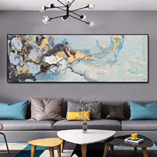 Peinture aquarelle abstraite et affiches modernes dsdsgog de 20x60 cm pour decoration murale