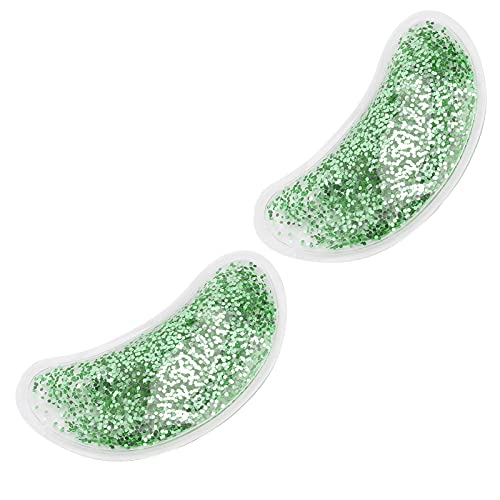 YEmirth Glitter Lantejoulas Gel Reutilizável Para Os Olhos Pacote De Gelo Resfriamento E Aquecimento