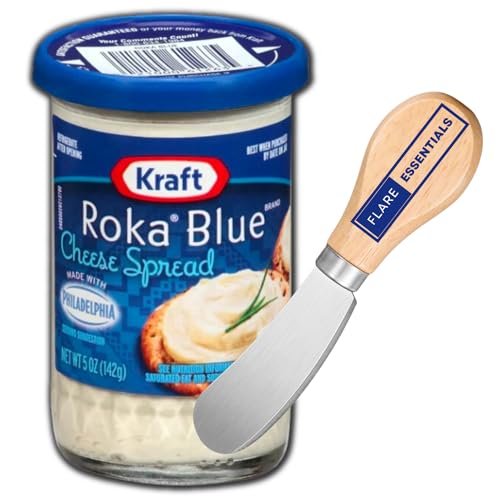 Flare Essentials F110976453 Kraft Roka Blue Cheese Spread Jar cover