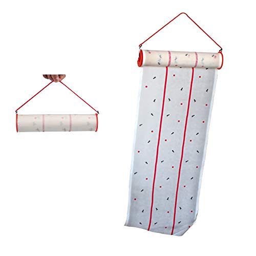 Preisvergleich Produktbild Klhamky 2 Stück Groß Fliegenfänger Rollen(10M*25CM), Insektenfänger,Fliegenfalle umweltfreundlich,giftfrei,für Haus, Restaurant, Fabrik, Bauernhof
