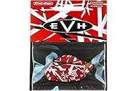 Eddie Van Halen EVH Frankenstein Picks This pack features six .60mm Max-Grip Picks. Artwork based on his Frankenstein guitar. The most widely recognized guitar in the world.