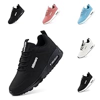Zapatillas Deportivas Mujer Zapatillas Running Sneakers Ligero Casual Zapatos Deporte Deportivos cojín de Aire Atlético Buffer Dwg823 Negro EU 40