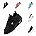 Zapatillas Deportivas Mujer Zapatillas Running Sneakers Ligero Casual Zapatos Deporte Deportivos cojín de Aire Atlético Buffer Dwg823 Negro EU 38