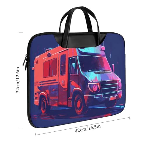Bolso morado para laptop 17 pulgadas impermeable miniatura 3