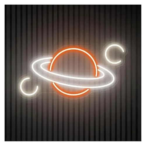 Enseigne au néon Planète pour remplacer les lampes tristes par une lumière LED USB