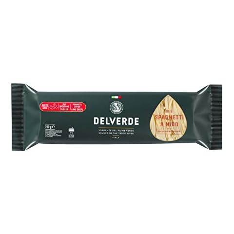 Delverde Spaghetti Nest Long Pasta, 250 g (Pack of 12) Cover