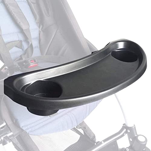 Sokg Bandeja de aperitivos para bebé Babyzen YOYO - Accesorios para cochecito de bebé, Negro, Talla única