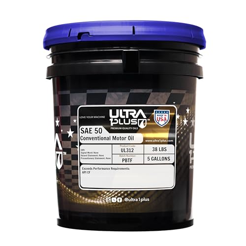 ULTRA 1PLUS SAE 50 Heavy-Duty Conventional Motor Oil, API CF (5 Gallon Pail)