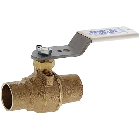 NIBCO S-585HP-LF 1/2" Solder Full Port Ball Valve Cover