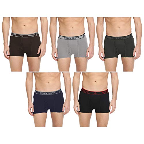 Image of Dixcy Scott Men Cotton Trunks (Color & Print May Vary)