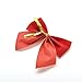 Christmas Bows Festival Bowknot Christmas Tree Decorations, Pack of 60 (Red)