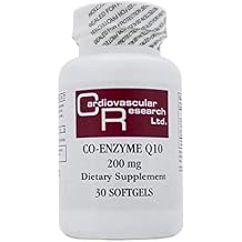 Cardiovascular Research Coenzyme Q10 200 Mg, White, 30 Count