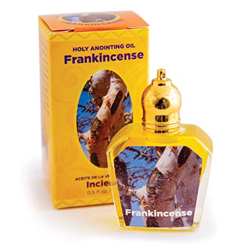 Frankincense Holy Land Anointing Oil from Israel, 1/2 oz Roller