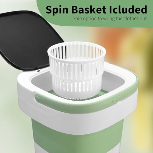 image for BENCHRY Portable Washing Machine, 16L Upgraded Mini Laundry Machine wi