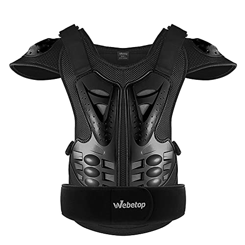 Webetop Adults Dirt Bike Body Chest Spine Protector Armor Vest For Skiing L #TOP9