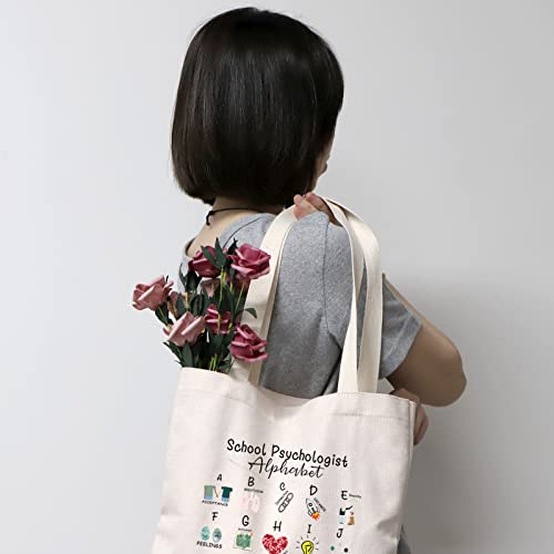 Bolso Tote de Lona para Psicólogo Regalo Agradecimiento miniatura 6
