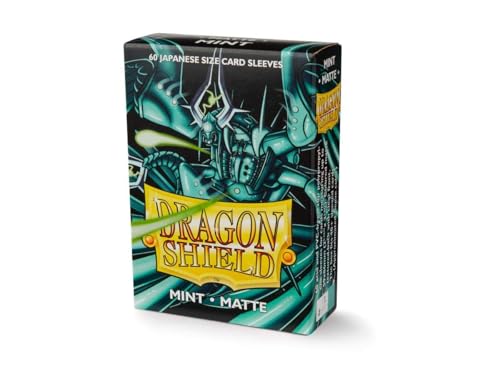 Pochettes Dragon Shield Matte Menthe 60 CT l'excellence de la protection premium