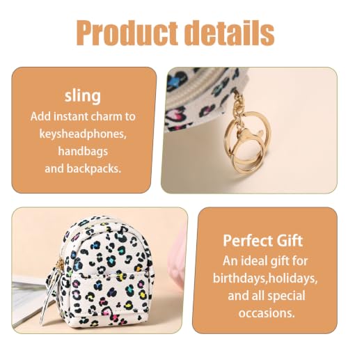 Image of Bag Charm for Handbags Decoration,Mini Leather Bag Keychain,Fashion KeyChain Accessory For Handbags Purse