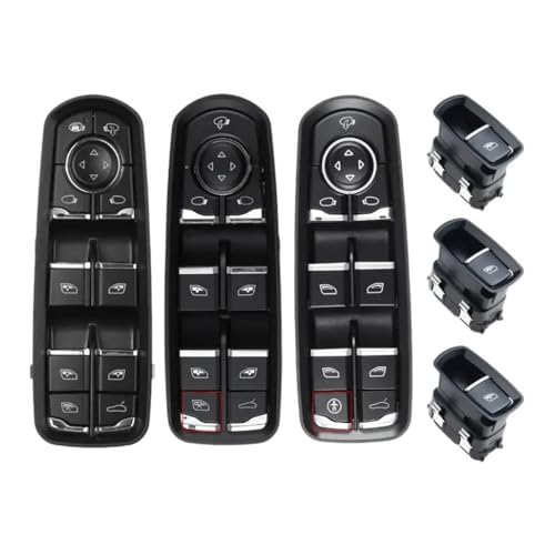 Bouton commutation vitre électrique gauche commande Cayenne 7PP959858MDML