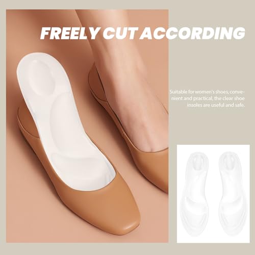 Plantillas de Gel Antideslizantes para Mujer 9.63x3.54 in miniatura 5
