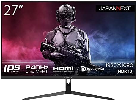 Amazon.co.jp: JAPANNEXT 27インチ ゲーミングモニター 240Hz 1ms フル 