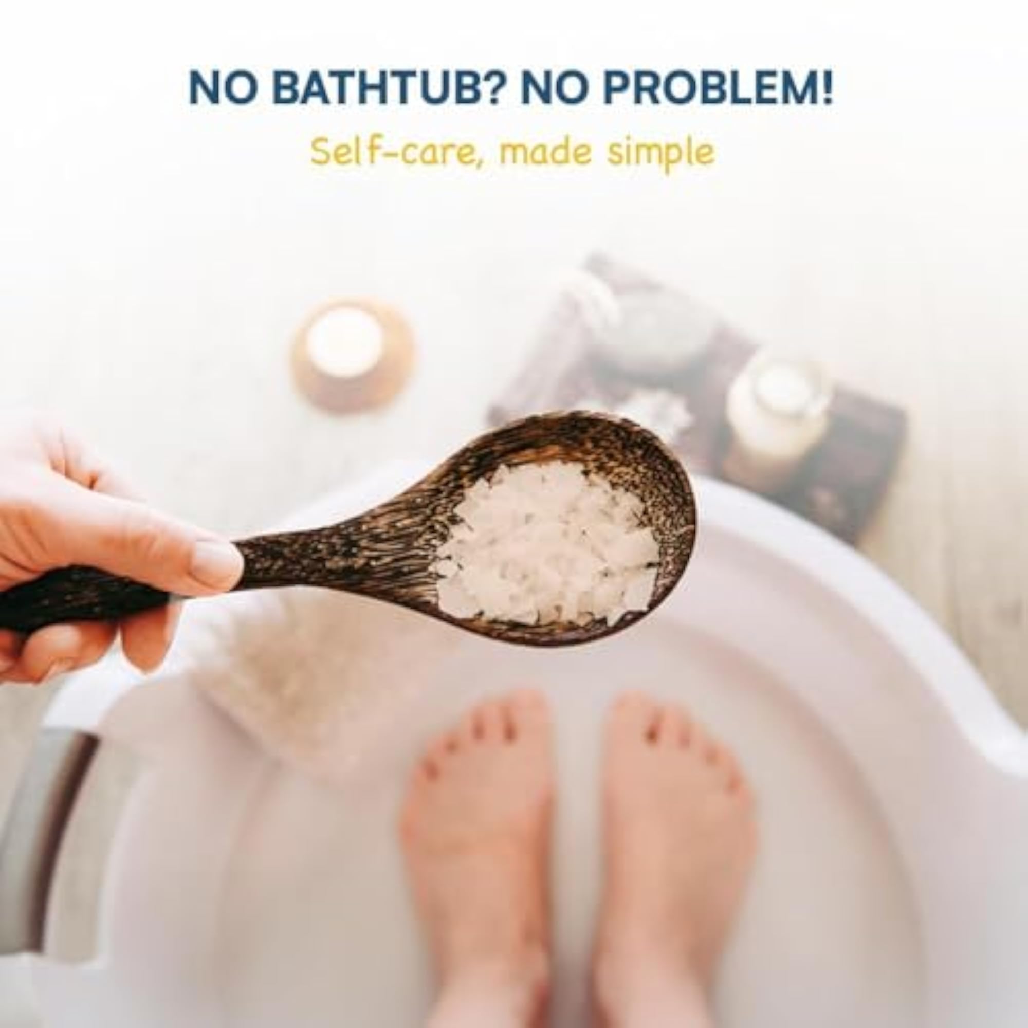 Pure Epsom Salt for Soothing Muscle Recovery, 100g