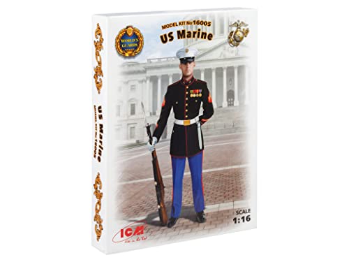ICM 16005 - US Marines Sergeant - Escala 1:16 miniatura 1