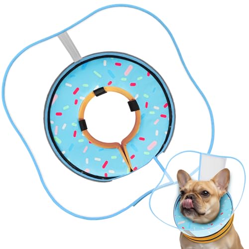 Image of Supet Sponge Dog Cone Collar Stop Licking After Surgery, Dog Donut Collar