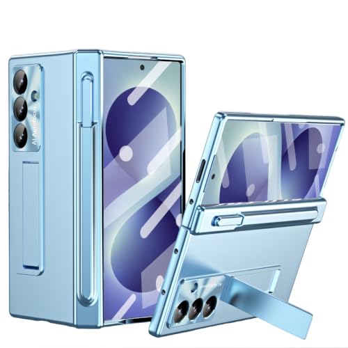 Protection charnière Galaxy Z Fold8 Ultra coque antichoc mince avec film écran bleu