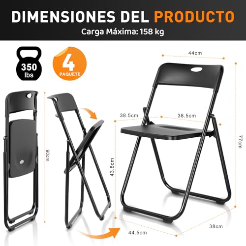 Reviews de Sillas plegables favoritos de las personas. 26 Imagen adicional