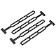 4X Gummispanner 280mm für PKW Anhängerplane | Spanngummi verstellbar | UV-beständig & dehnbar | Planenspanner für Anhängerabdeckungen, Netze & Markisen