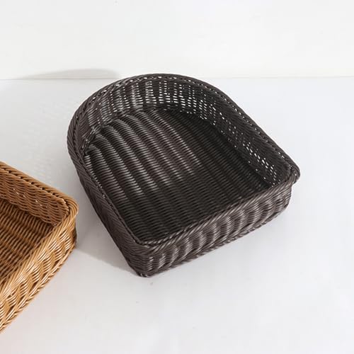 Panier entrelacé de rangement robuste pour courses et jouets d'enfants - 6
