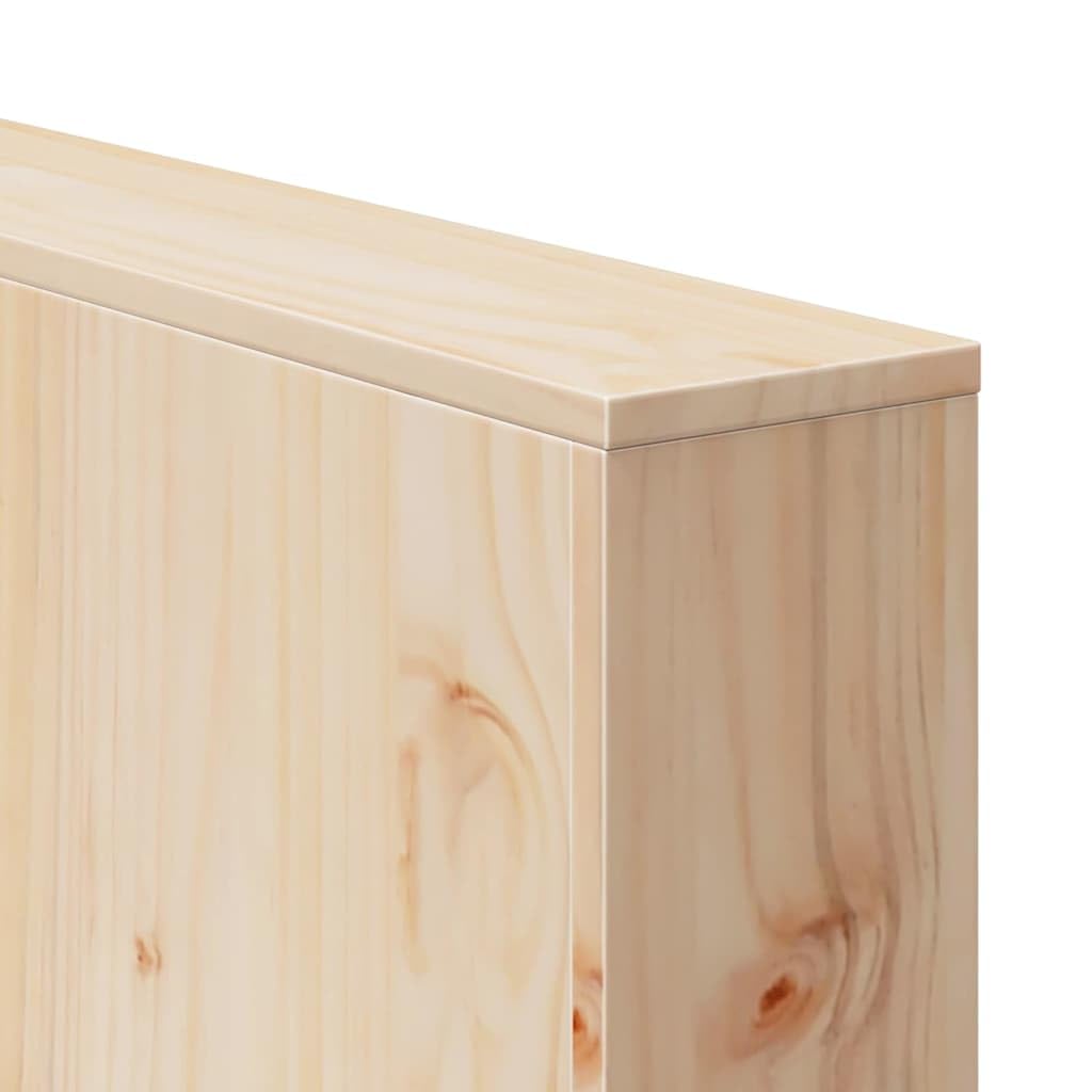 vidaXL Sofá de jardín Natural 185,5 x 60 x 62 cm Madera de Pino Macizo