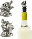 TXOKO DINING & ENTERTAINMENT Verter, aireador y decantador de vino de acero inoxidable de alta calidad, boquilla de vertido para vino tinto, blanco y rosa, licor y aceite de oliva (varios estilos)