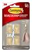 Command Metallic Hooks, Small, Indoor Use, Brass (17032BR-4ES)