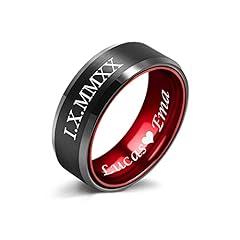 Custom - 8MM Red Tungsten