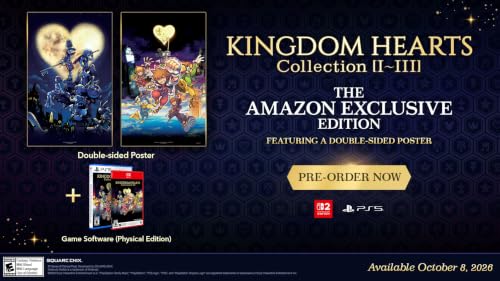 Image of KINGDOM HEARTS Collection [I-III] Amazon Exclusive Edition - PlayStation 5