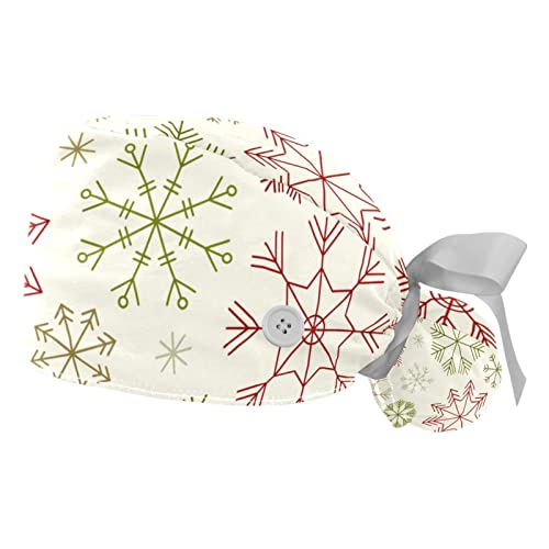 Casquettes de travail respirantes JDEZ lot de 2 chapeaux bouffants anti transpirants mixtes